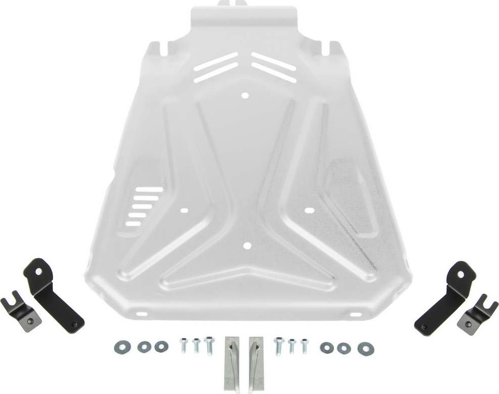 Защита алюминиевая Rival для КПП ВАЗ 2131 (4x4) 1993-2021. Артикул 333.6041.2