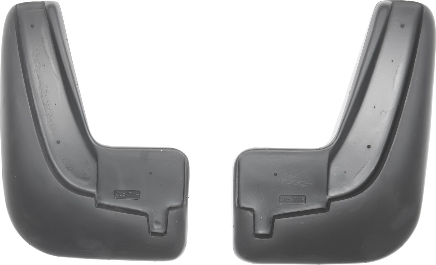 Брызговики Norplast передняя пара для FAW V5 2012-2026. Артикул NPL-Br-205-70F