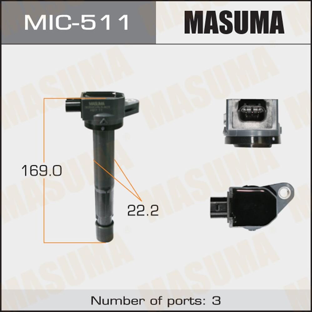 Катушка зажигания Masuma. Артикул MIC-511