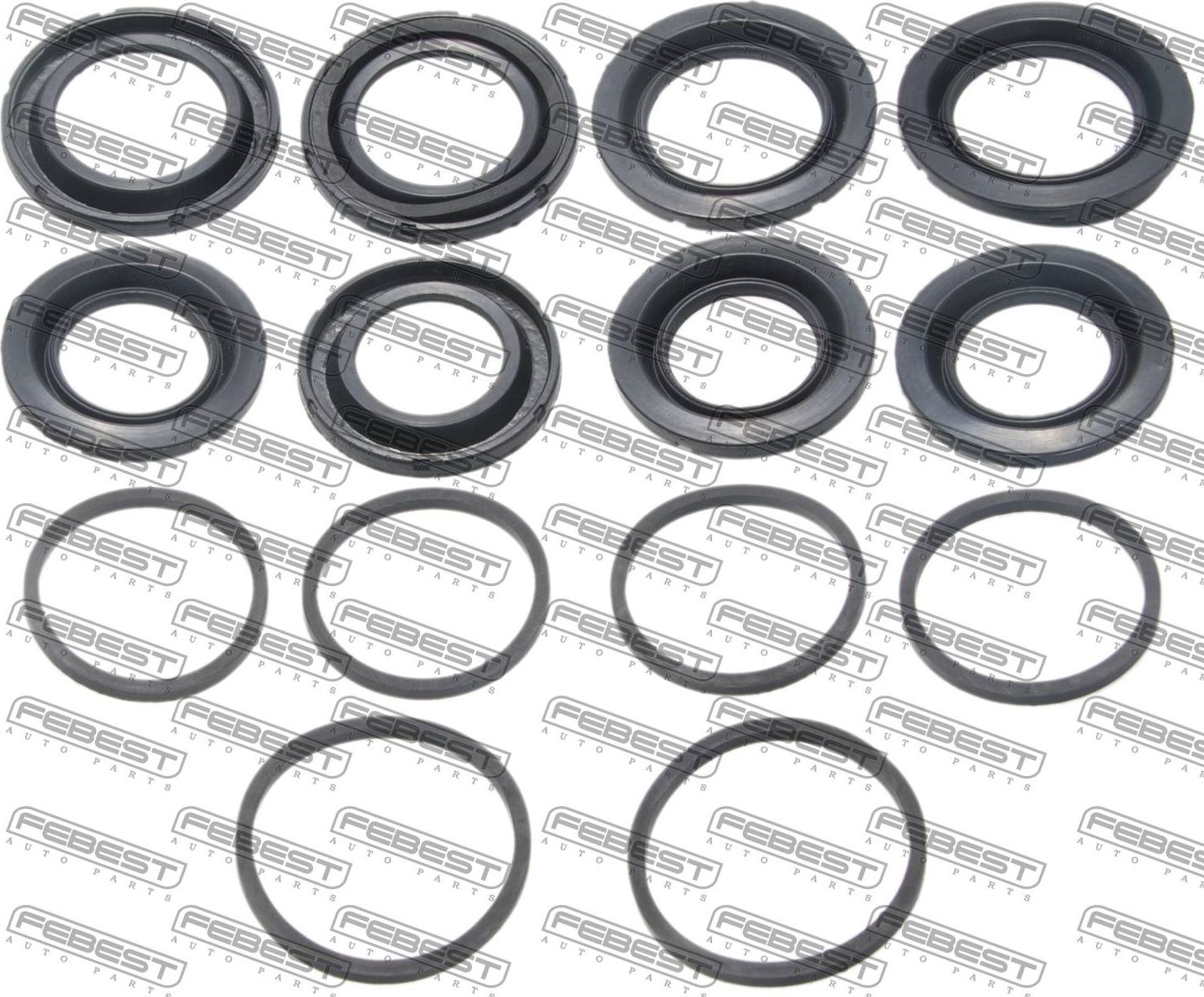 Ремкомплект тормозного суппорта Febest. Артикул 0875-G12F