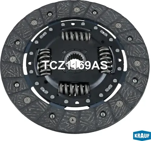 Диск ведомый (Krauf). Артикул TCZ1169AS