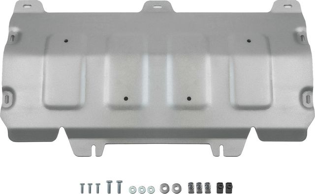 Защита алюминиевая Rival для картера Audi Q5 II АКПП 2017-2026. Артикул 333.0337.1