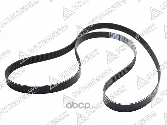 Приводной ремень поликлиновой Mitsuboshi для Toyota Land Cruiser Prado 120 2002-2010. Артикул 7PK2120