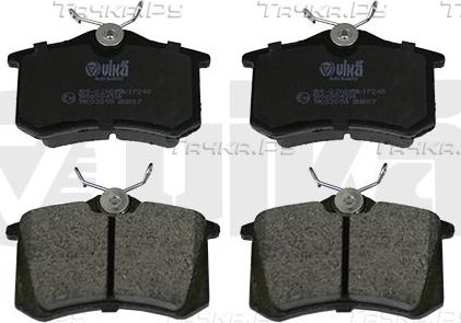 Тормозные колодки Vika задние для SEAT Leon III 2012-2026. Артикул 66981408701