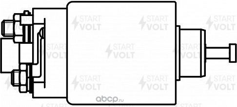 Втягивающее реле стартера StartVOLT. Артикул VSR 0838