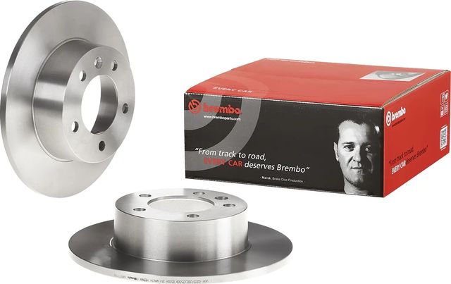 Тормозной диск Brembo задний для Renault Master II 1998-2010. Артикул 08.9371.10