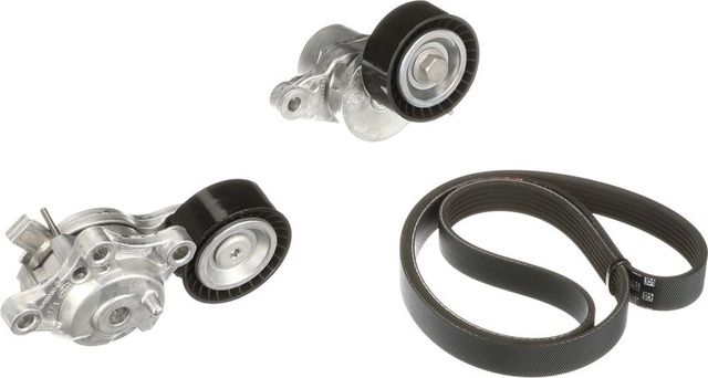 Приводной ремень поликлиновой с роликами (комплект) Gates Micro-V® E-START™ для Citroen Jumpy III 2016-2026. Артикул K026PK1005EST