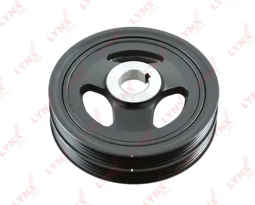 Шкив коленвала HYUNDAI Accent(X-3/LC/MC) 1.3-1.5 (94-06)/ Coupe(GK) 1.6 (02-09)/ (Lynxauto). Артикул PB8129