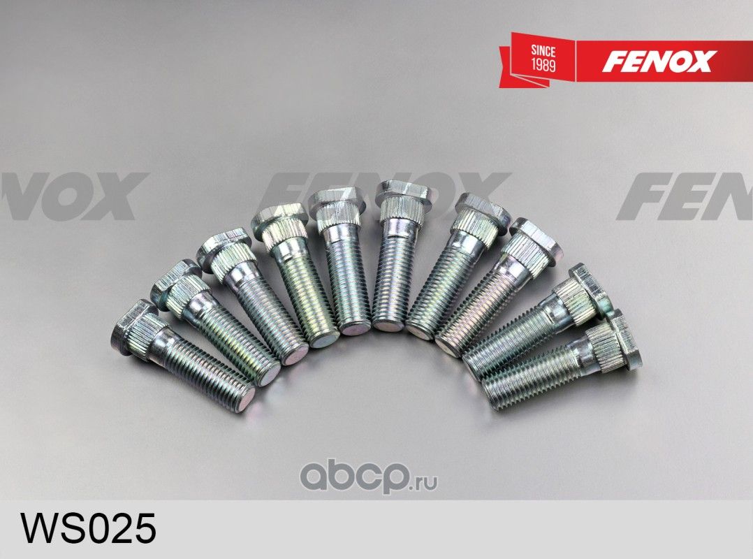 Шпилька колесная MAZDA 2 2007-2011 (Fenox). Артикул WS025
