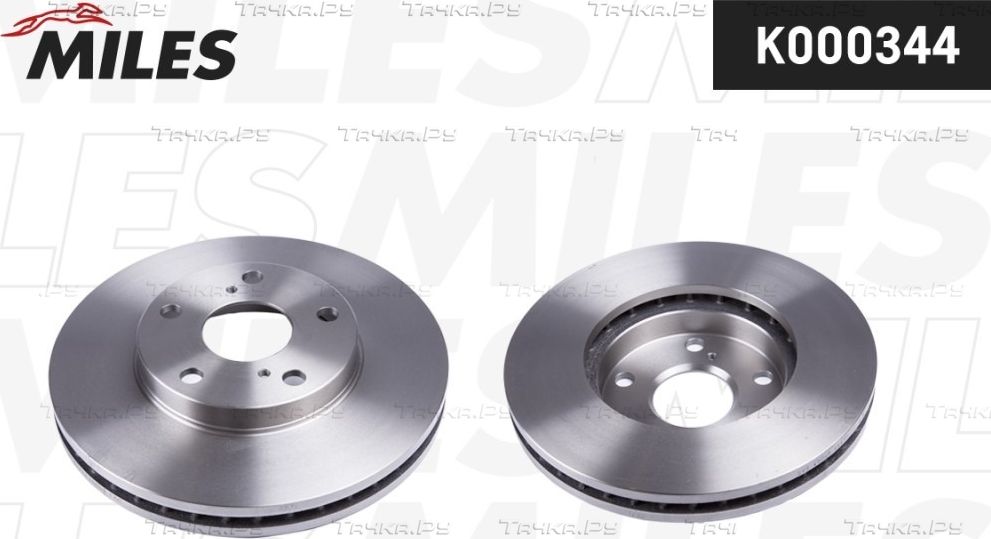 Тормозной диск Miles для Toyota Avalon I 1996-1999. Артикул K000344