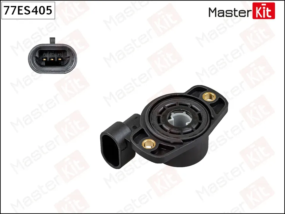 77ES405 Датчик  положение дросс заслонки\ RENAULT DUSTER (Master KIT). Артикул 77es405