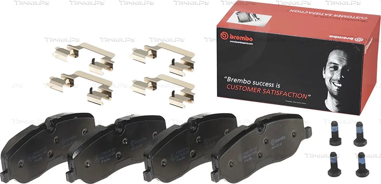 Тормозные колодки Brembo передние для Land Rover Range Rover III 2002-2012. Артикул P 44 014