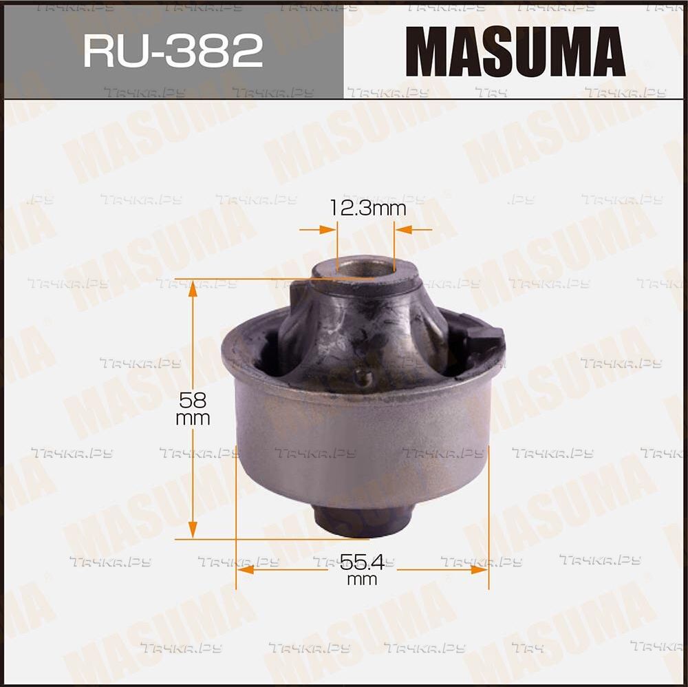 Сайлентблок переднего рычага подвески Masuma. Артикул RU-382