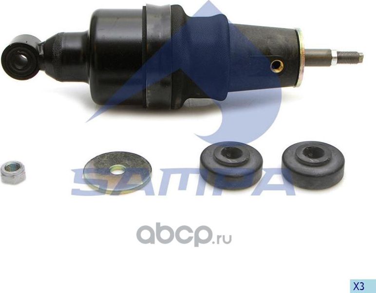 Амортизатор DAF F95 кабины задний (пневмо) SAMPA. Артикул 05018201