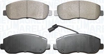 Тормозные колодки Magneti Marelli. Артикул 363916061129