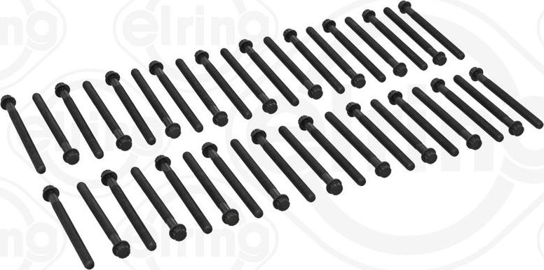 Комплект болтов ГБЦ Elring. Артикул 907.980