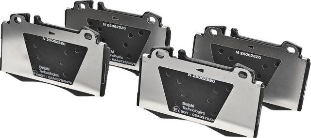 Тормозные колодки Delphi (Low-Metallic). Артикул LP1828