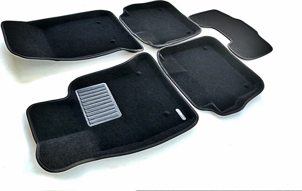 Коврики текстильные Euromat 3D Business для салона Cadillac CT6 2018-2026. Артикул EMC3D-001300