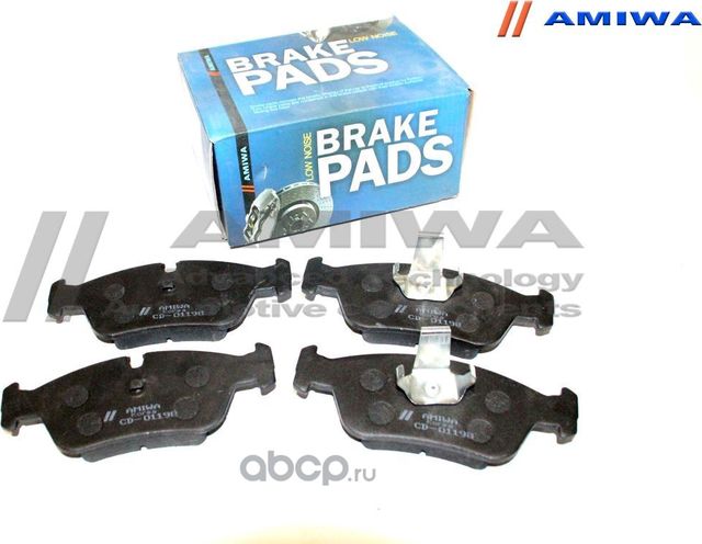 Колодки тормозные передние (Amiwa). Артикул CD01198