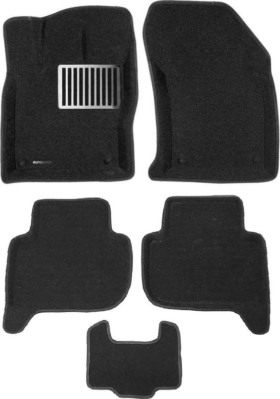 Коврики текстильные Euromat 3D Lux для салона Volkswagen Tayron 2018-2026. Артикул EM3D-005431