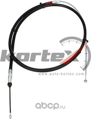 Трос ручного тормоза BMW E60/E61 03- прав. (Kortex). Артикул KBC014