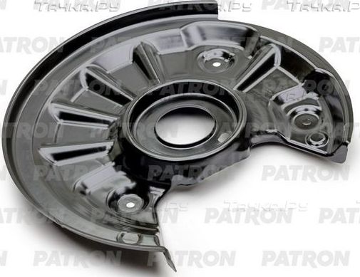 Кожух (щиток) тормозного диска Patron задний левый для Volkswagen Golf VII 2013-2026. Артикул PBS184