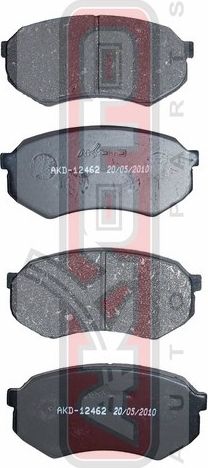Тормозные колодки Akyoto Packing AKYOTO. Артикул AKD-12462