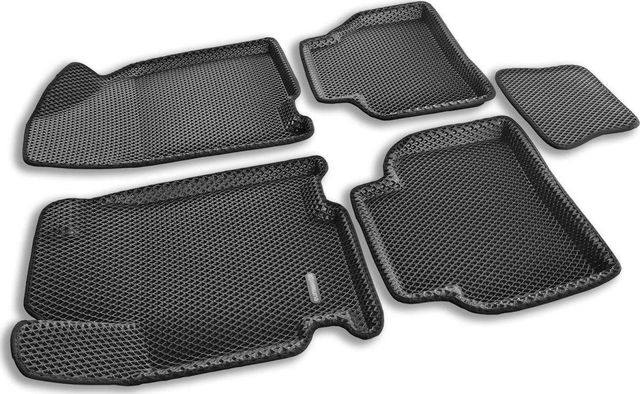 Коврики Euromat 3D EVA для салона Москвич 6 2023-2026. Артикул EM3DEVA-000012
