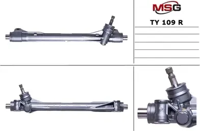Рулевая рейка без ГУР восстановленная Toyota RAV4 III 2005-2012 TY109R (MSG). Артикул TY109R