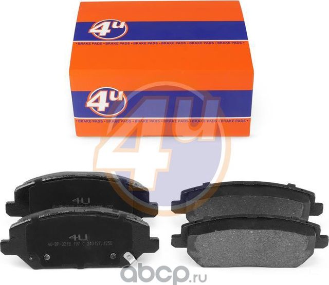 КОЛОДКИ ПЕР HYUNDAI I30 (PDE, PD, PDEN) I30 ESTATE (PDE) I30 FASTBACK (PDE, PDEN (4U). Артикул 4UBP0218