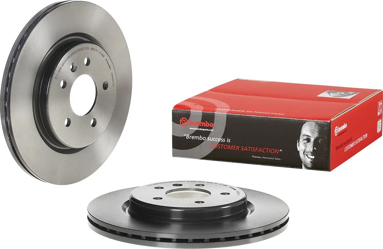 Тормозной диск Brembo PRIME LINE - UV Coated. Артикул 09.N363.31