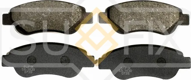 Колодки тормозные передние (Sufix). Артикул SX1630
