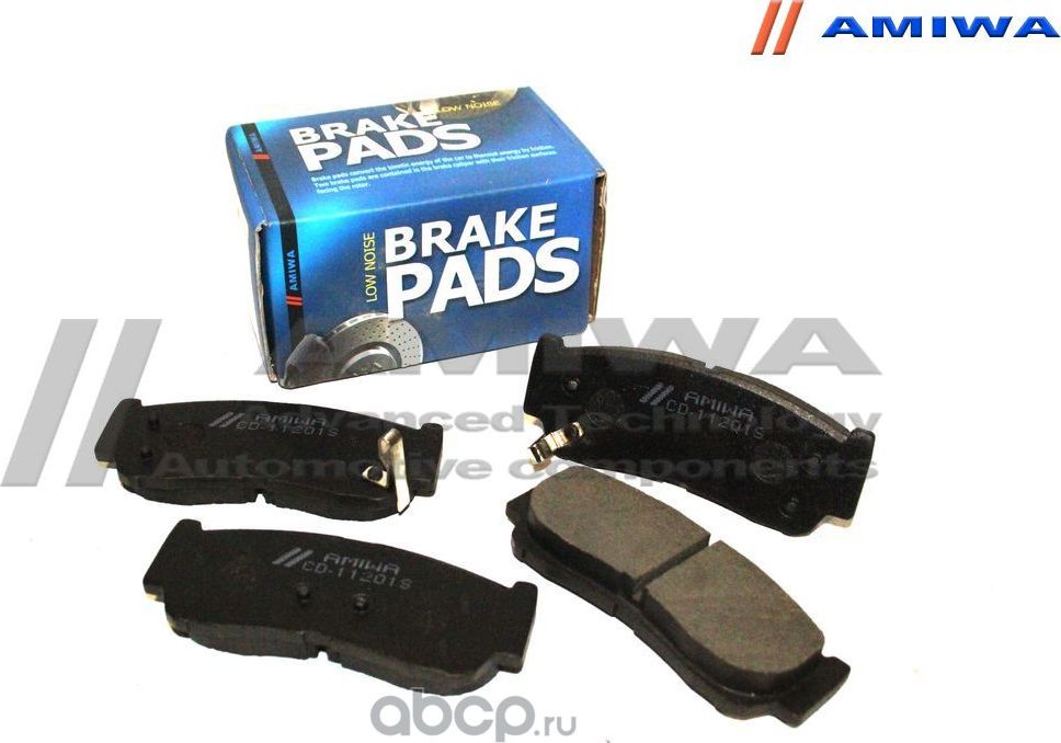 Колодки тормозные задние (Amiwa). Артикул CD11201S