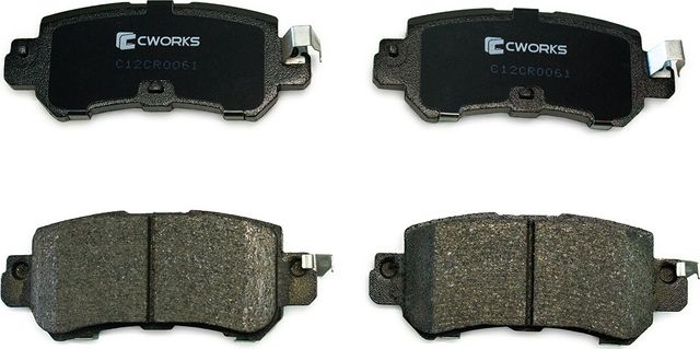 Тормозные колодки Cworks задние для Mazda CX-5 I 2011-2017. Артикул C12CR0061