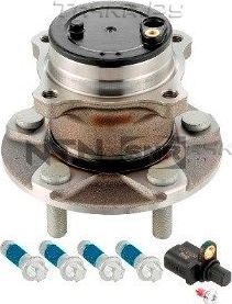 Ступичный подшипник (комплект) NTN / SNR задний для Ford Focus II 2004-2011. Артикул R152.69