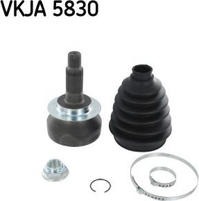 Шрус внутренний (граната) SKF. Артикул VKJA 5830