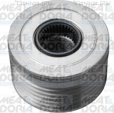 Муфта генератора обгонная Meat & Doria для Fiat Idea 2004-2016. Артикул 45160