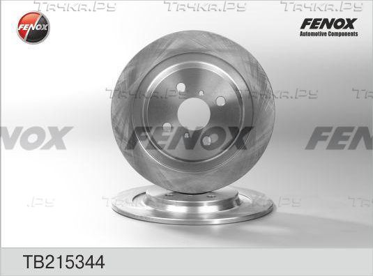 Тормозной диск Fenox. Артикул TB215344