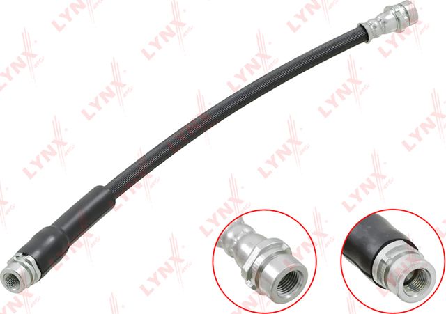 Тормозной шланг LYNXauto задний для Ford Fusion I 2002-2012. Артикул BL-4338