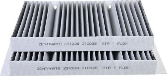 Салонный фильтр Zentparts. Артикул Z34228