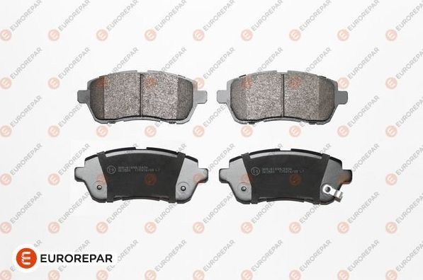 Тормозные колодки Eurorepar передние для Ford Fiesta VI 2008-2019. Артикул 1623055480