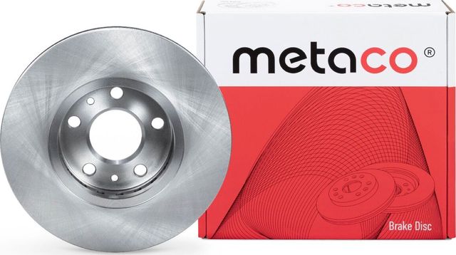 Диск тормозной передний вентилируемый (Metaco). Артикул 3050348