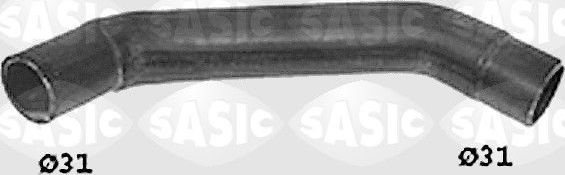 Патрубок радиатора (системы охлаждения) Sasic нижний для Volkswagen Passat B3 1988-1996. Артикул SWH6813