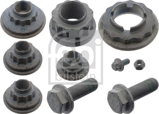 Болт FEBI 47930 MERCEDES-BENZ   002 990 44 54 S1  mounting kit,drive train,steer Febi Bilstein. Артикул 47930