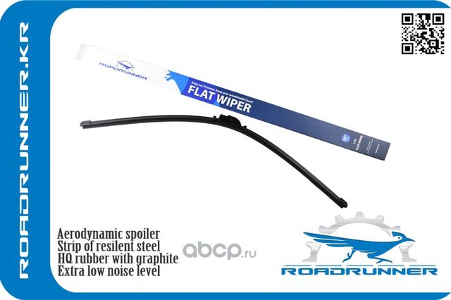 Щетка стеклоочистителя бескаркасная 750 мм (Roadrunner). Артикул RR750F3