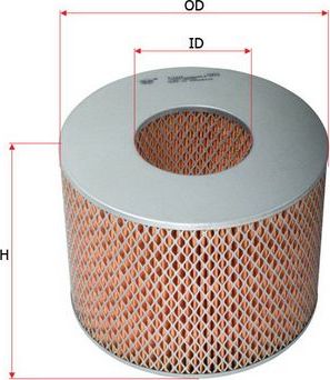 Воздушный фильтр Sakura. Артикул A-1119