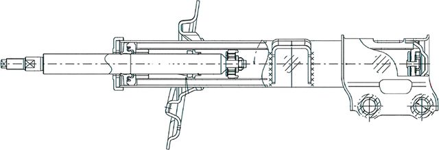Амортизатор CTR. Артикул GY1043G