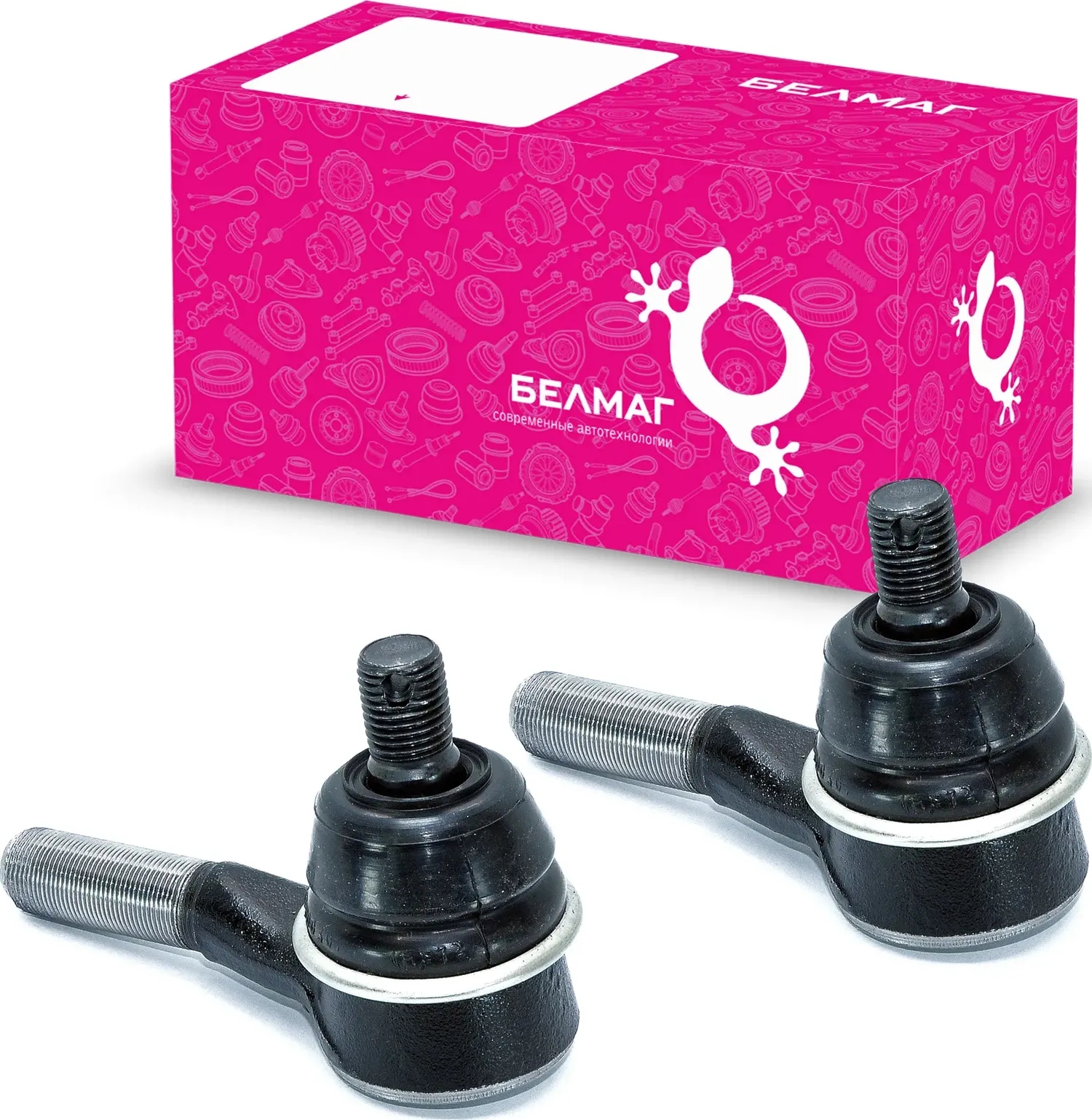 Наконечник рулевой наружный в сборе (комплект 2шт) (21010-3003056-00) (Belmag). Артикул BM0071