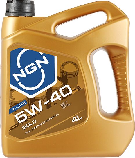 Моторное масло 5W-40 SN/CF GOLD A-LINE 4L (NGN). Артикул V272085302