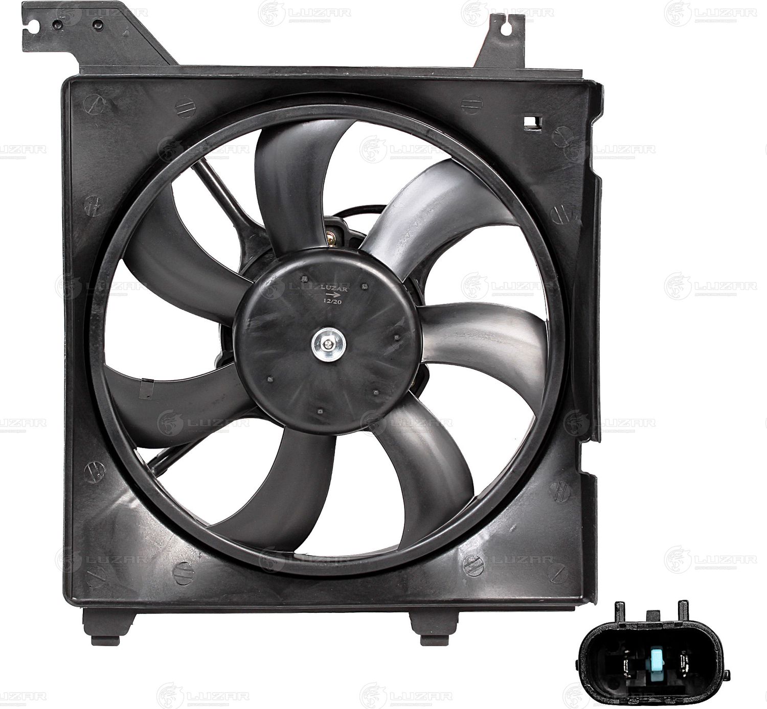 Вентилятор радиатора двигателя Luzar. Артикул LFK 0803